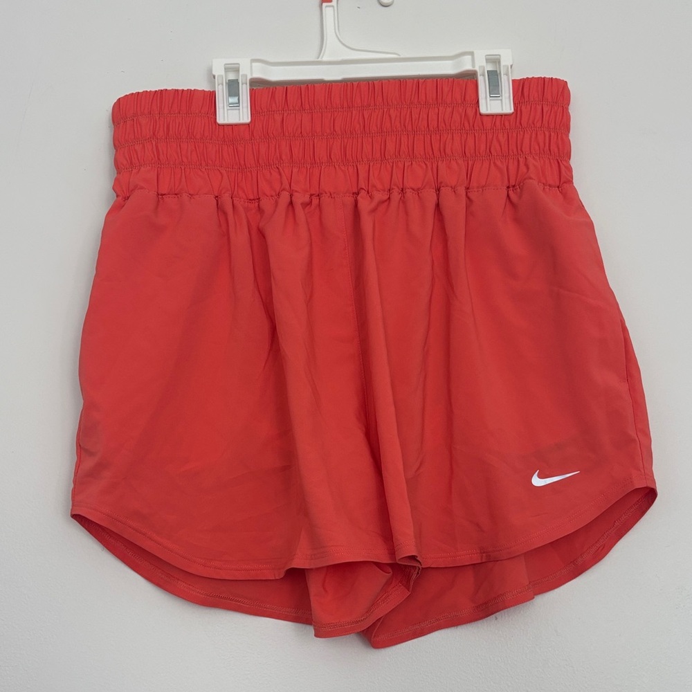 Nike Women's Bright coral/orange Athletic Shorts